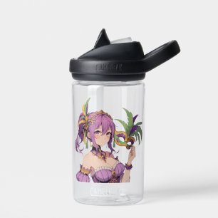 Anime Mardi Gras Maske Trinkflasche