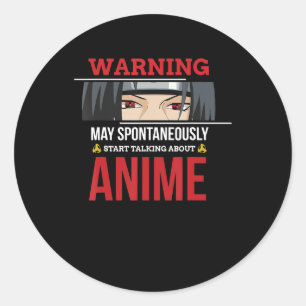 Anime Merch Anime Otaku Anime Cosplay Anime Runder Aufkleber
