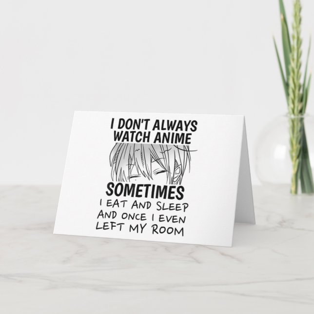 Anime Merch für Männer Niedliche Anime Boys Japani Einladung (Vorderseite)