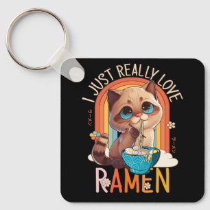Anime Merch Kawaii Really Liebe Ramen Japanese Noo Schlüsselanhänger