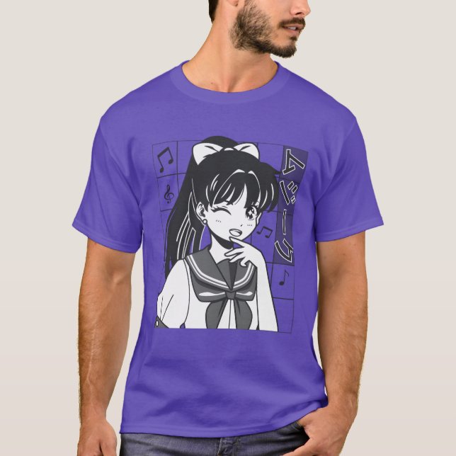 Anime Music T-Shirt (Vorderseite)