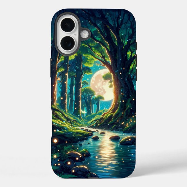 Anime Nature Phone Case (Rückseite)
