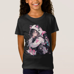 Anime Neko Bestfriend T - Shirt