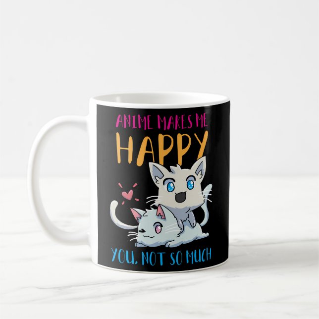 Anime Neko Cat Kaffeetasse (Links)