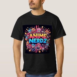 Anime Nerdz Logo T - Shirt