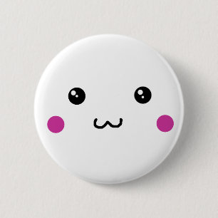 Anime-niedlicher Knopf Button