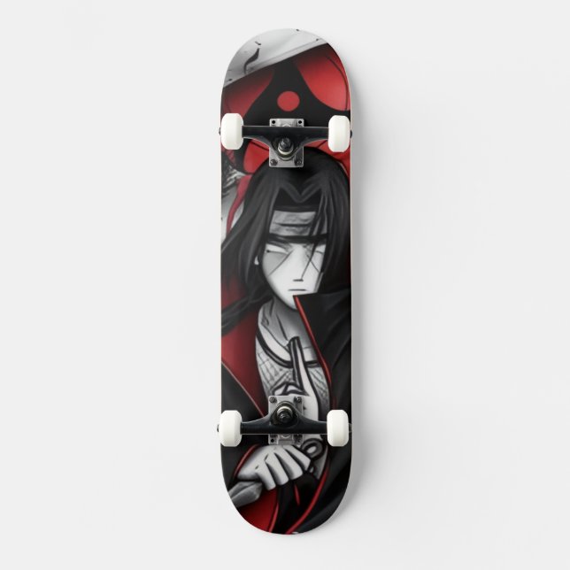 Anime-Ninja-Charakter-Grafik-Skateboard-Deck Skateboard (Vorderseite)