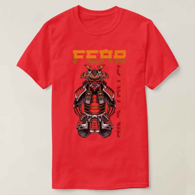 Anime Ninjas  Fear Is Not Evil  Samurais  Katanas  T-Shirt (Design vorne)