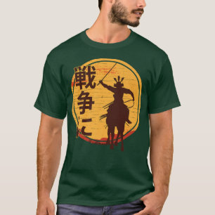 Anime Ninjas to War Samurais Manga Otaku Kata T-Shirt