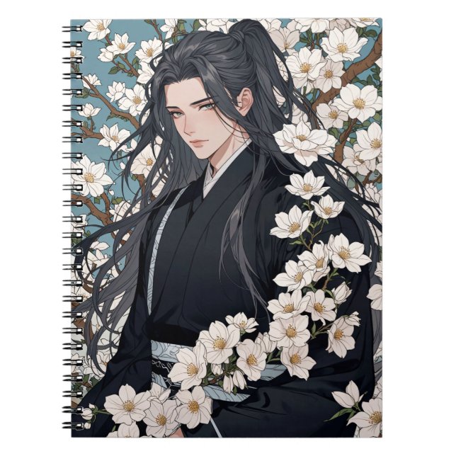 Anime-Notebookcover Notizblock (Vorderseite)