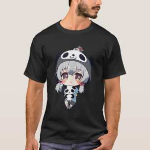 Anime Panda Bear Chibi Kawaii Japanese Otaku T-Shirt