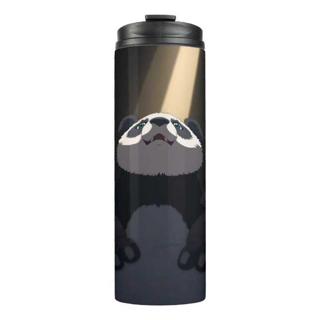Anime-Panda Thermosbecher (Vorderseite)