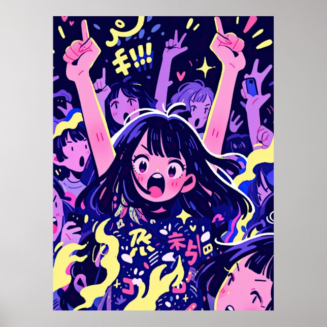Anime Party Poster (Vorne)