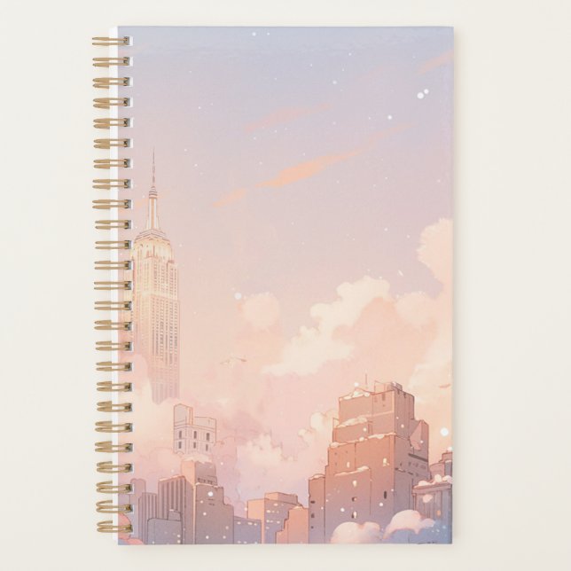Anime Pastel City Planer (Vorderseite)