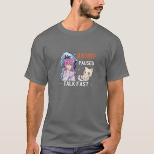 Anime Pause Sprechen Schnelle Vaporwave Anime für T-Shirt