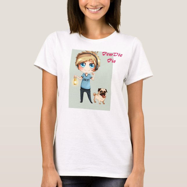 Anime PewDiePie T - Shirt (Vorderseite)
