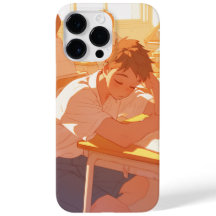 Anime Phone Case - Abklingen in der Klasse