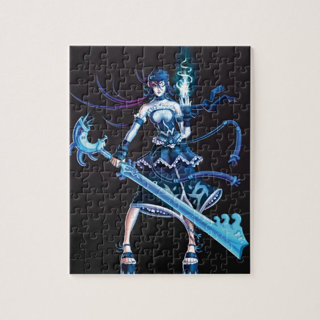 Anime Pirate Girl Puzzle (Vertikal)