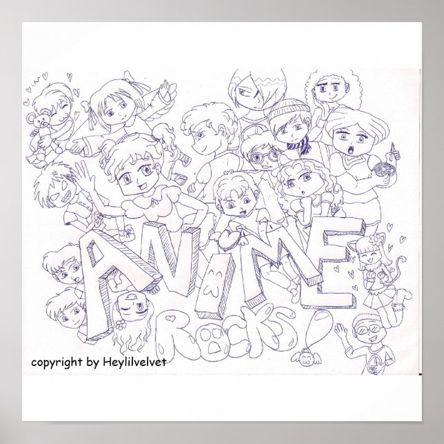 Anime Poster (Vorne)