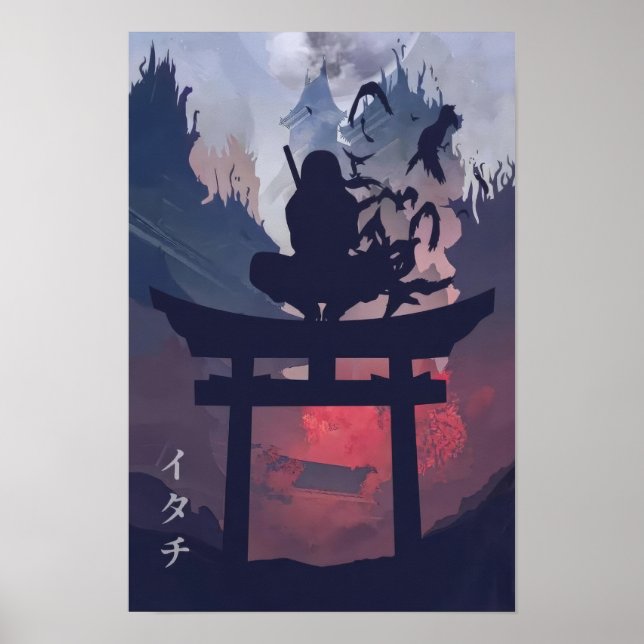 Anime Poster Print Minimalistisch Movie Poster (Vorne)