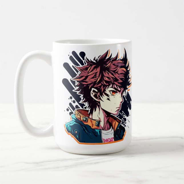 Anime Power: Young Manga Character Design Kaffeetasse (Links)