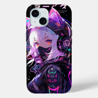 Anime Premium iPhone® Case | Anime Girl SciFi