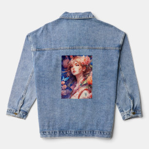 Anime Princess Jeansjacke