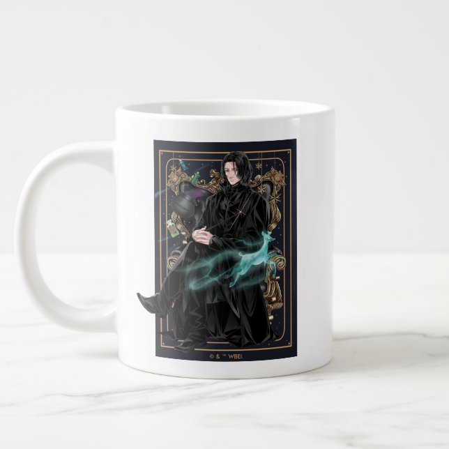 Anime Professor Severus Snape sitzt Jumbo-Tasse (Links)