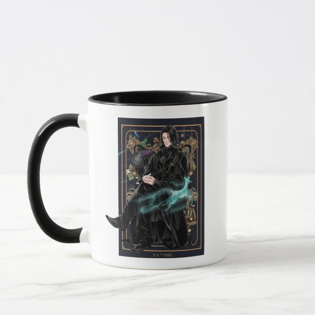 Anime Professor Severus Snape sitzt Tasse (Links)
