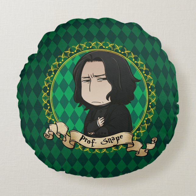 Anime Professor Snape Rundes Kissen (Vorderseite)