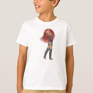 Anime-Punkrocker-Shirt T-Shirt