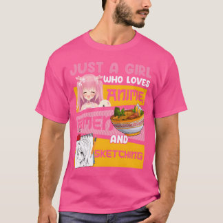 Anime Ra und Radierung Nur für Anime-Fans Japan T-Shirt