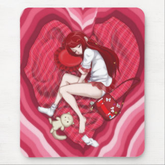 Anime-reizende Träume Mousepad