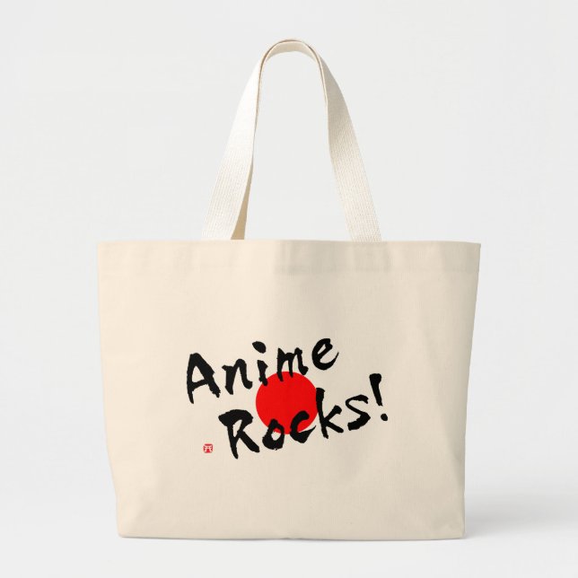 Anime Rocks! Jumbo Stoffbeutel (Vorne)