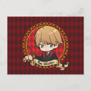 Anime Ron Weasley Postkarte