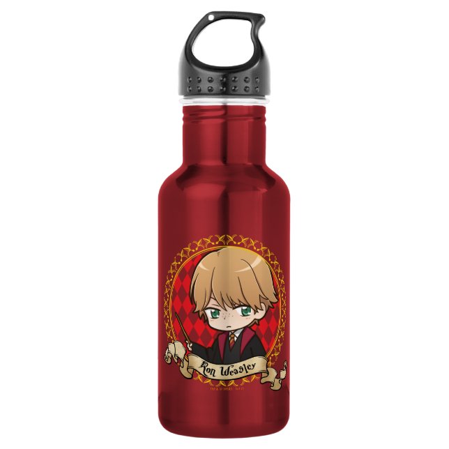 Anime Ron Weasley Trinkflasche (Vorderseite)