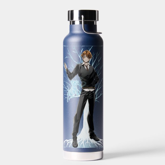 Anime Ron Weasleys Jack Russell Terrier Patronus Trinkflasche (Links)
