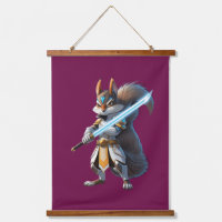 Anime-Samurai-Eichhörnchen-Krieger