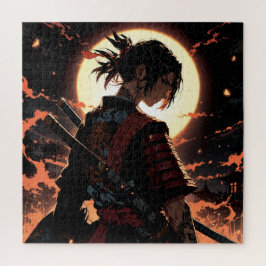 Anime samurai puzzle