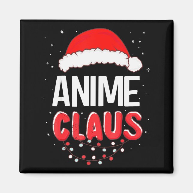 Anime Santa Claus Christmas Matching Costume  Magnet (Vorne)