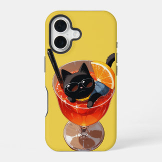 ANIME SCHWARZE KATZE  iPhone 16 HÜLLE