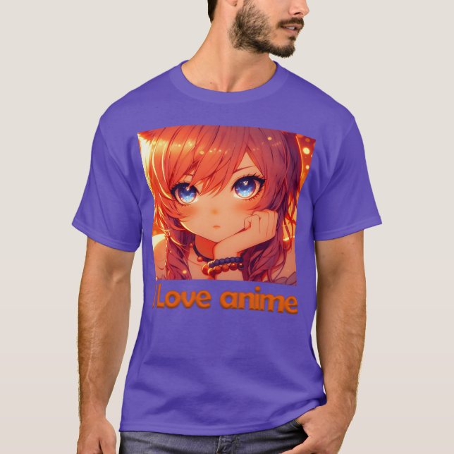 Anime-Serie vintage T-Shirt (Vorderseite)