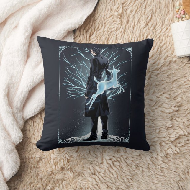 Anime Severus Snapes Doe Patronus Kissen (Decke)