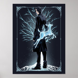 Anime Severus Snapes Doe Patronus Poster