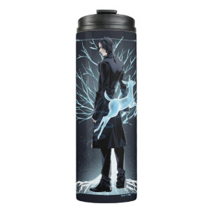 Anime Severus Snapes Doe Patronus Thermosbecher
