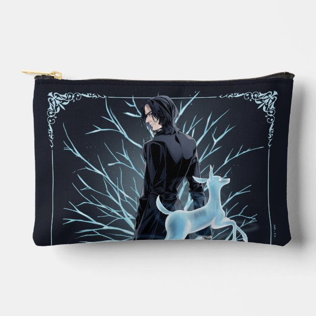 Anime Severus Snapes Doe Patronus Zubehörtasche (Vorderseite)