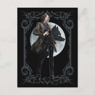 Anime Sirius Black Animagus Postkarte