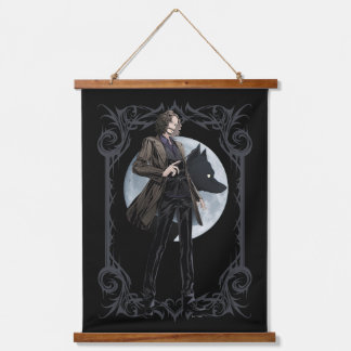 Anime Sirius Black Animagus Wandteppich Mit Holzrahmen