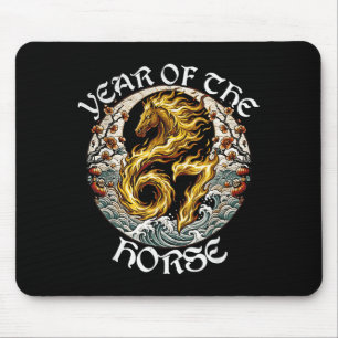Anime Srit Feuerpferd 2026-7 Mythischer Tierkreis Mousepad
