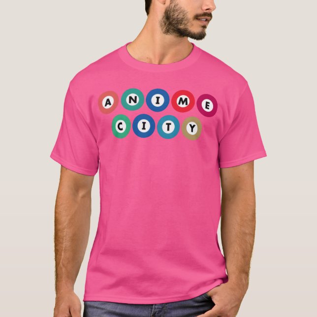 Anime Stadtokyo Freund T-Shirt (Vorderseite)